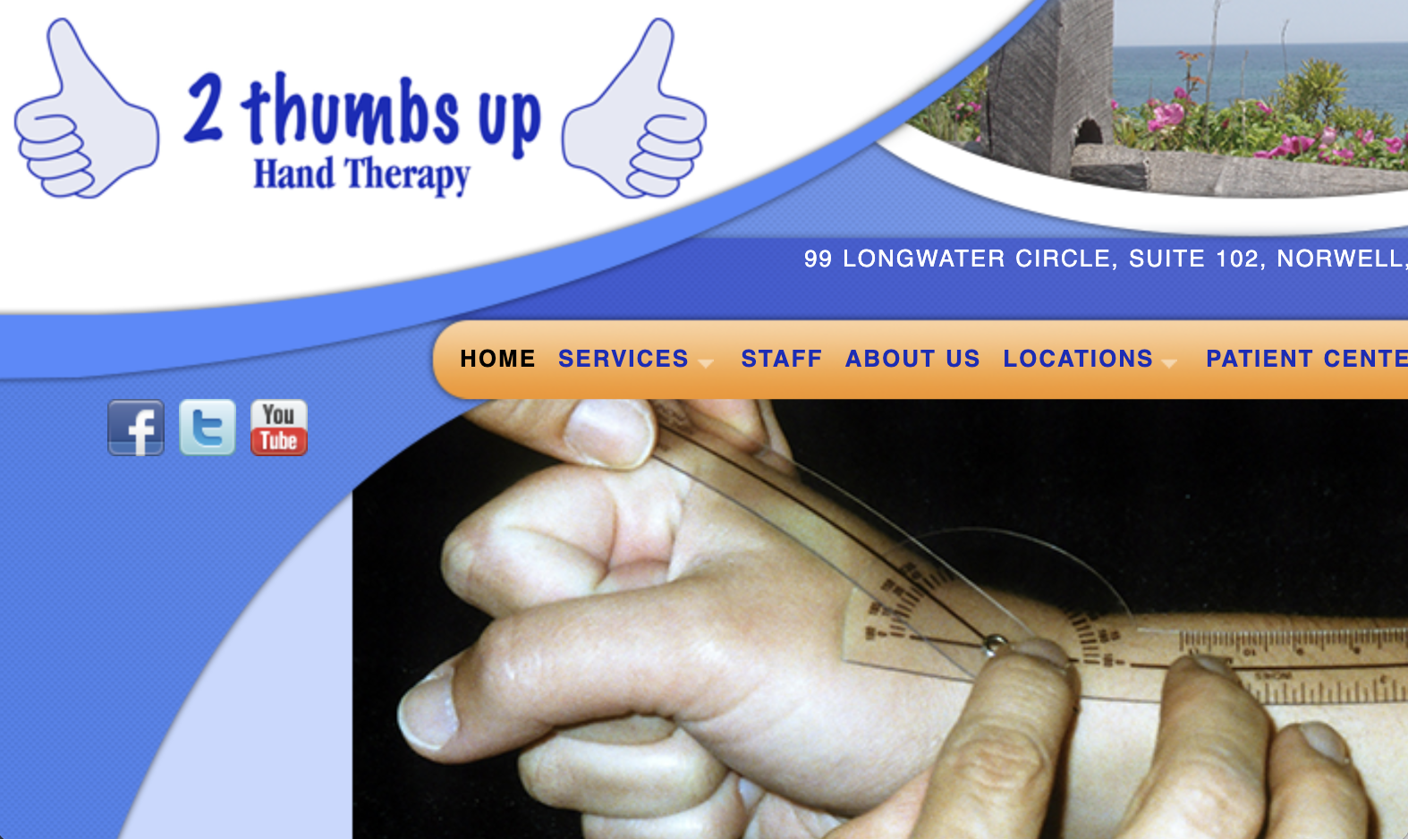 2 Thumbs Up Hand Therapy