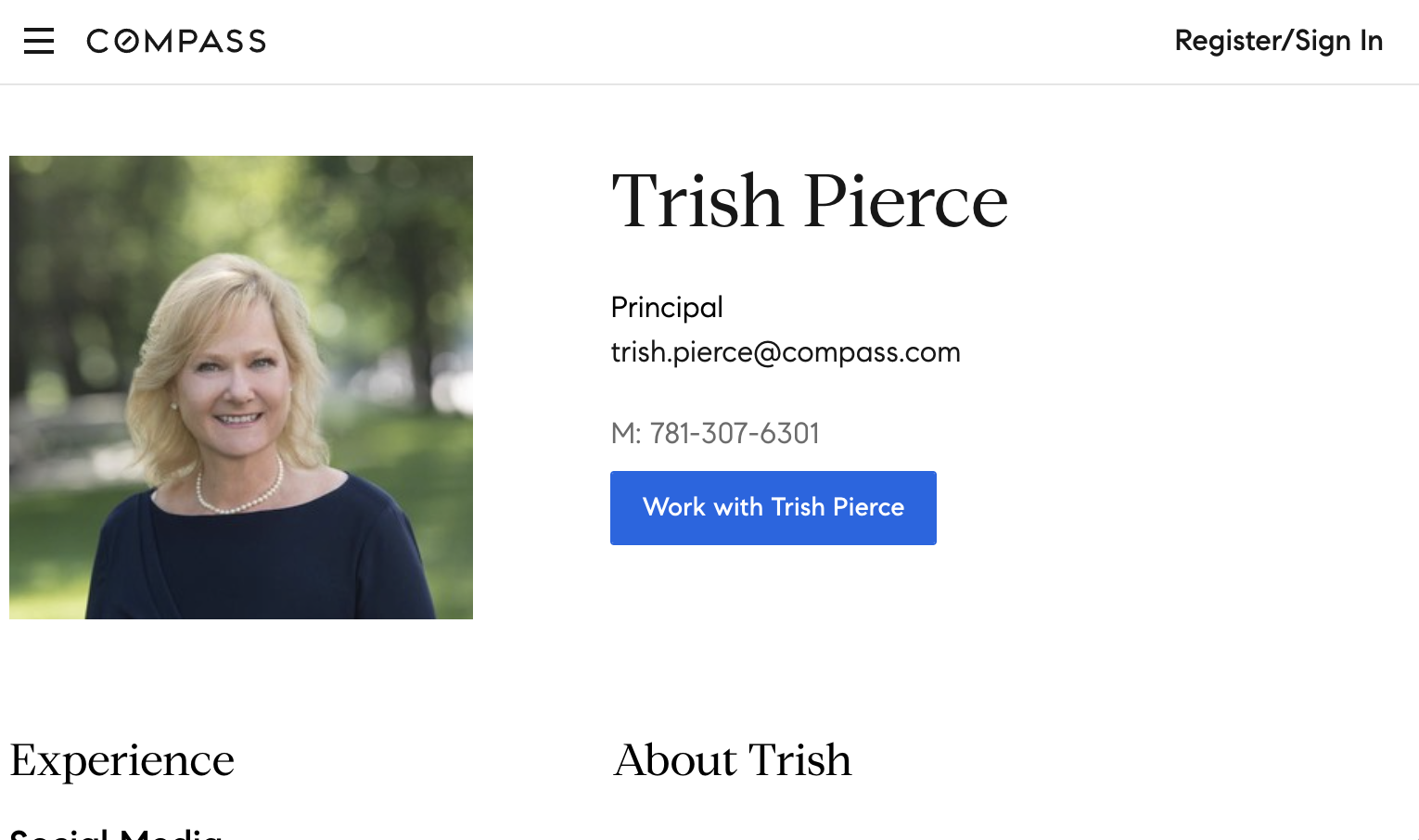 Trish Pierce Realtor