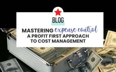 Mastering Expense Control: A Profit First Approach to Cost Management 